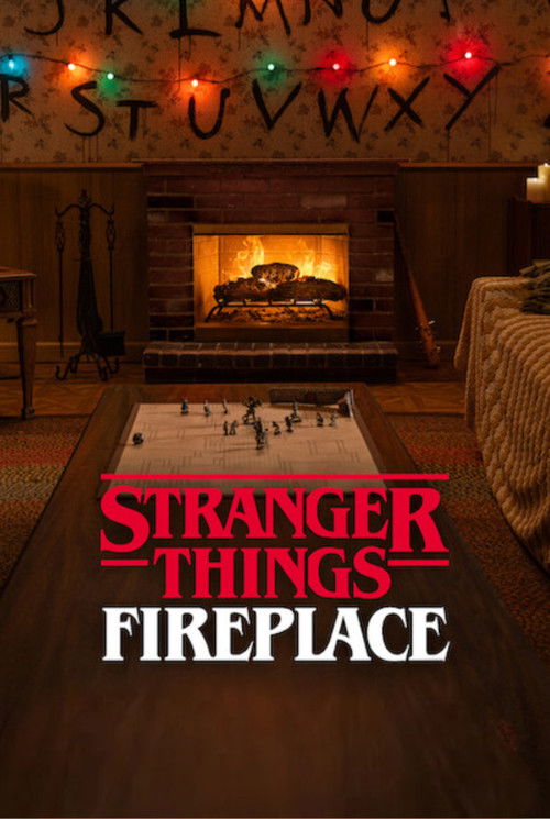 Stranger Things Fireplace